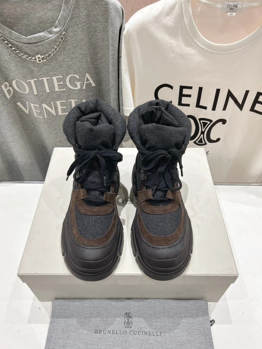 Brunello Cucinelli autumn and winter boots series