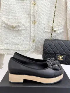 Chanel Thick-soled Camellia Series Shoes