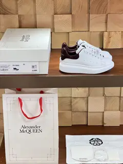Alexander McQueen classic white shoes
