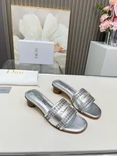 Dior classic style single shoes sandals slippers cloth shoes…Continuously update colors