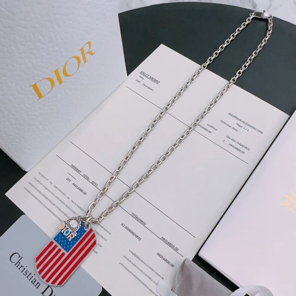 Dior vintage necklace for couples