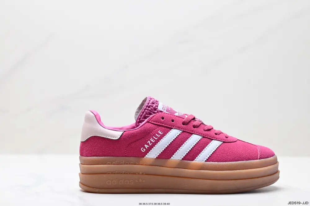 Adidas Gazelle Bold w low-top retro versatile casual sports shoes ID6998