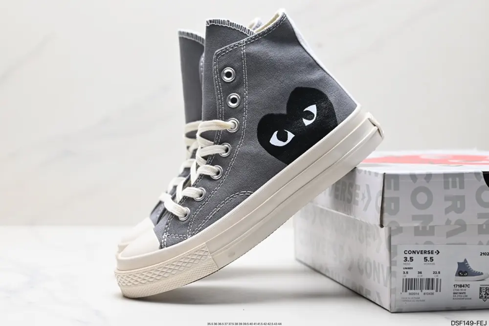 Converse Converse/PLAY x Converse Kawakubo Rei high-top sneakers CDG PLAY x Converse 1970S A01793C