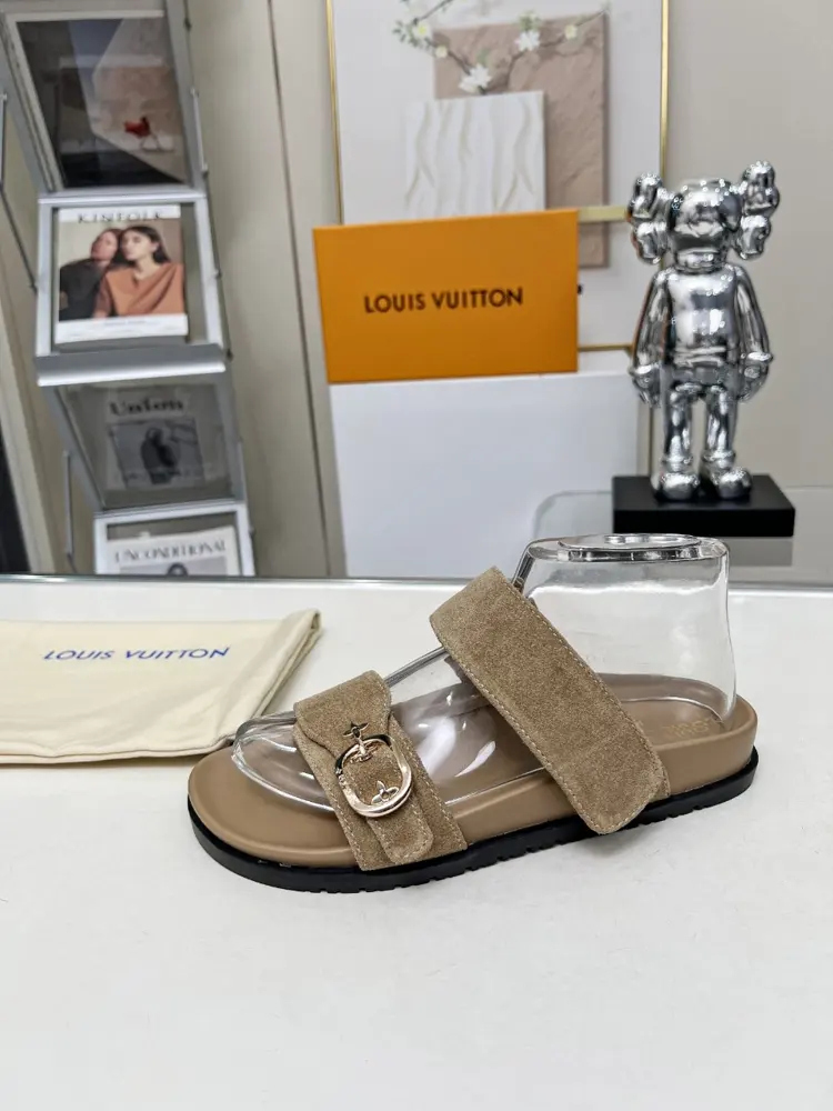 Louis Vuitton slippers are now on sale