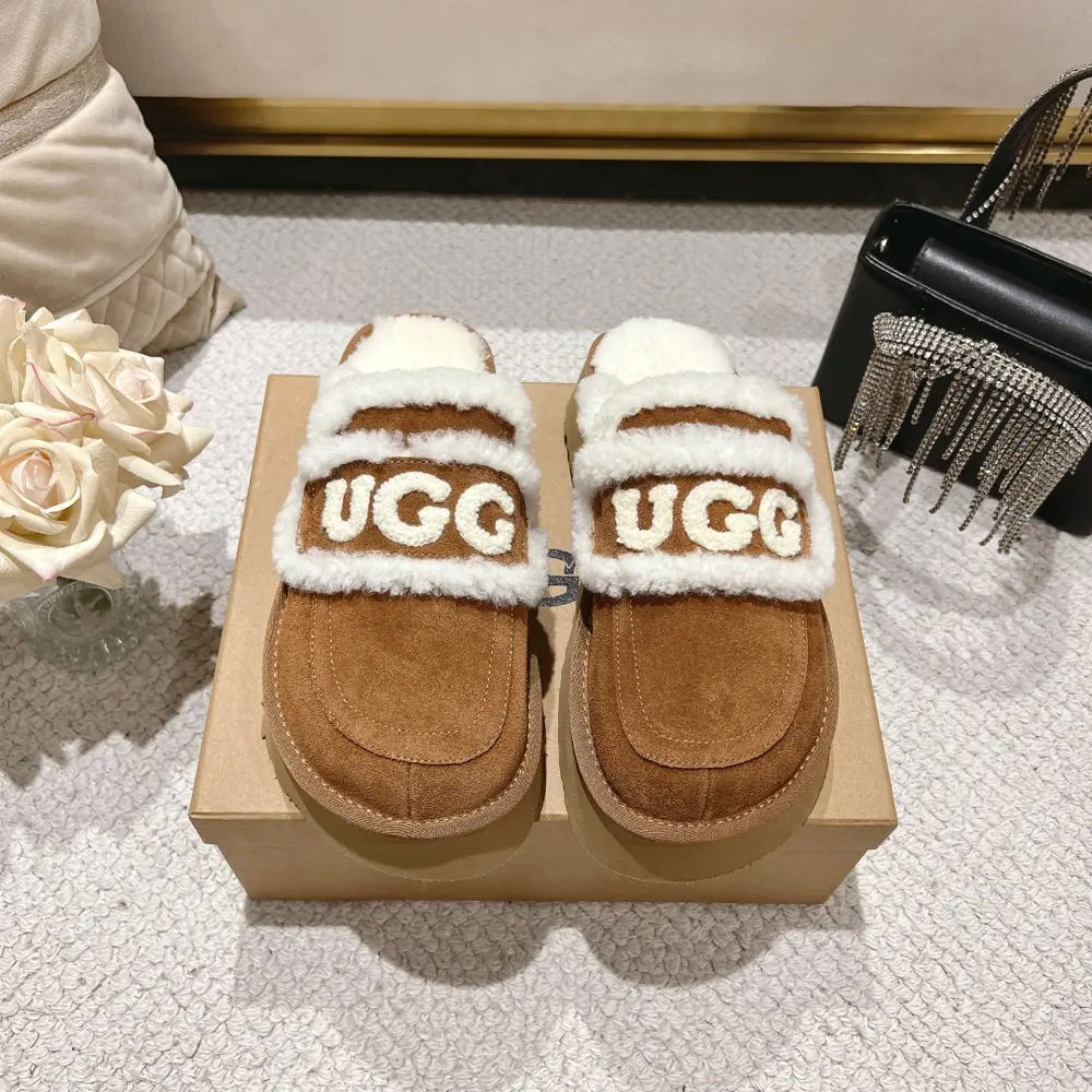 UGG thick-soled slippers