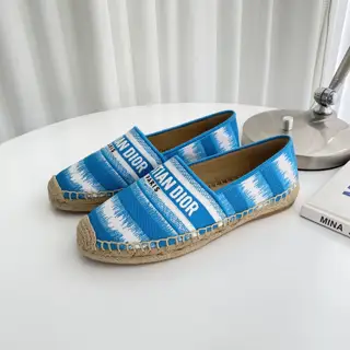 Dior embroidered jacquard pattern counter synchronous new fisherman shoes