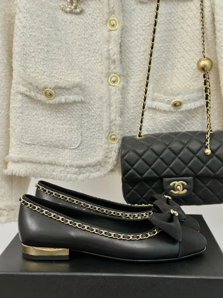Chanel Chain Butterfly Shoes Series
