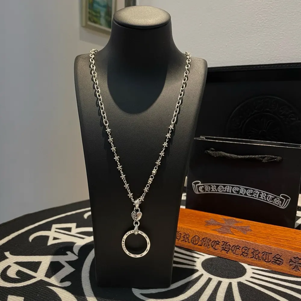 Chrome Hearts five-star flower necklace