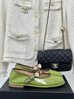 Chanel Milan catwalk Mary Jane shoes