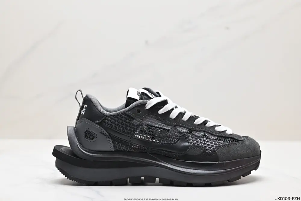 Nike waffle double hook breathable mesh + suede fabric thick sole Nike Ldwaffle / Sacai DD1875-700