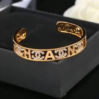 Chanel crystal bracelet