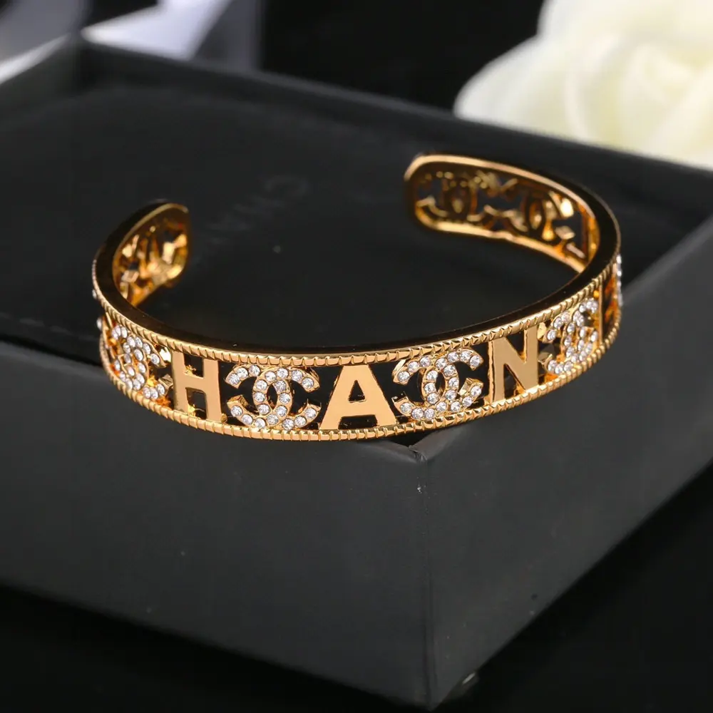Chanel crystal bracelet