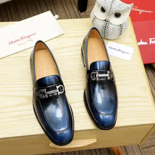 Salvatore Ferragamo men’s casual slip-on shoes Official original 1:1 mold