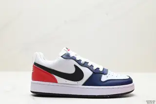 Nike Court Vision Low White Black Sneakers