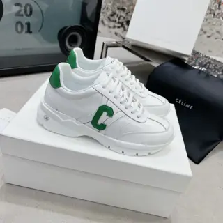 Celine RUNNER CR-01 low-top cowhide sneakers