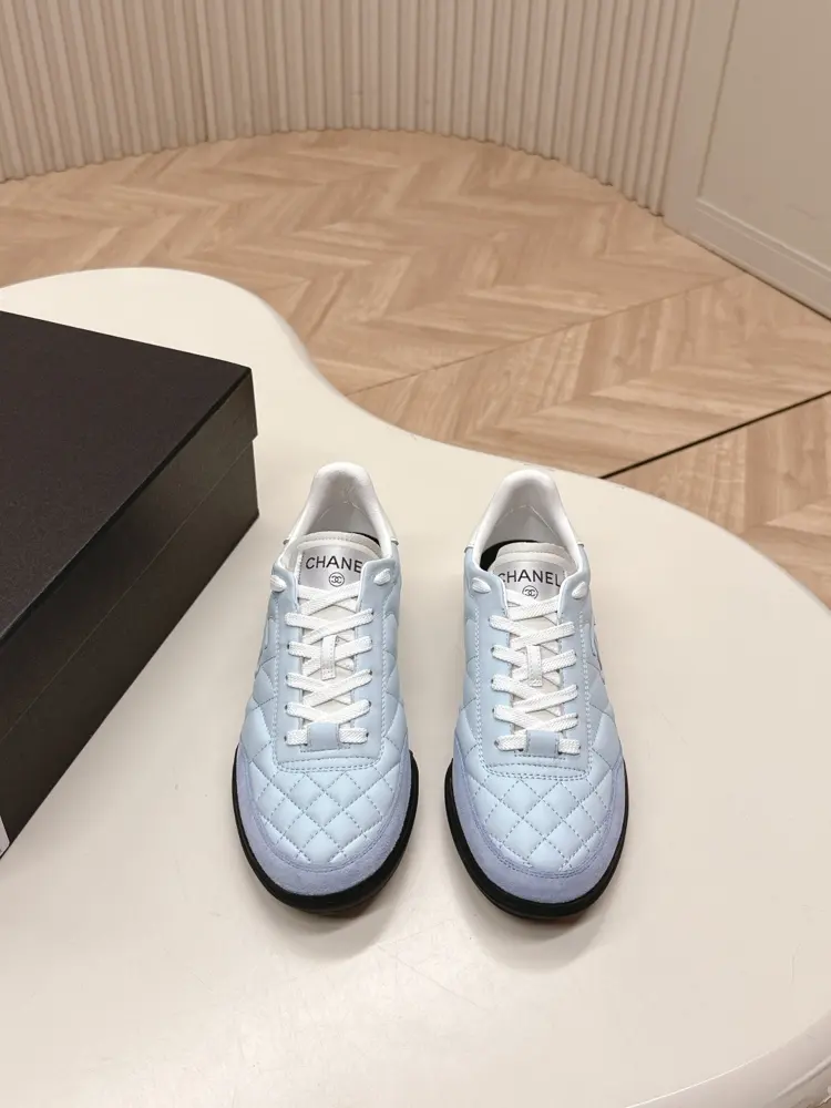 Fendi Chanel diamond-patterned sneakers