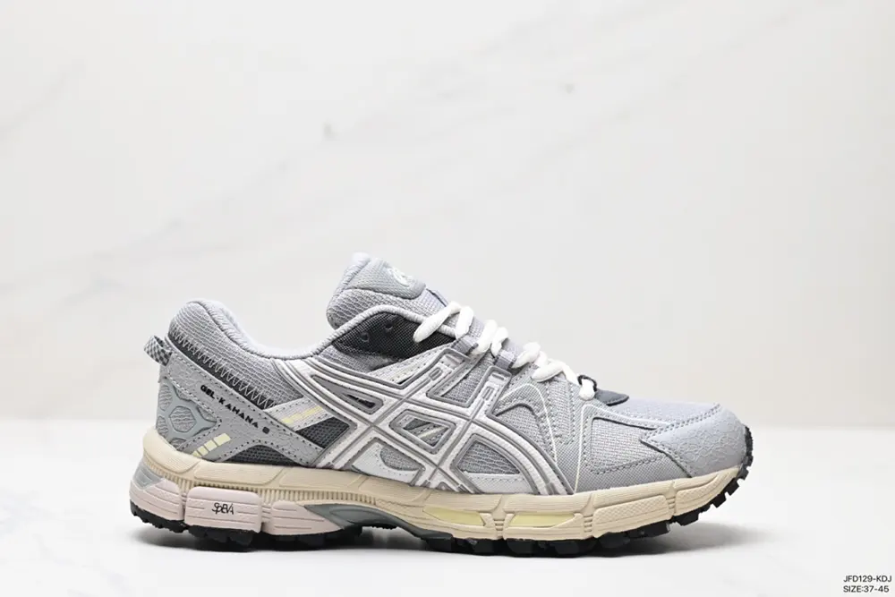 ASICS Gel-Kahana 8 Series Light Gray Shoes 1011B109-400