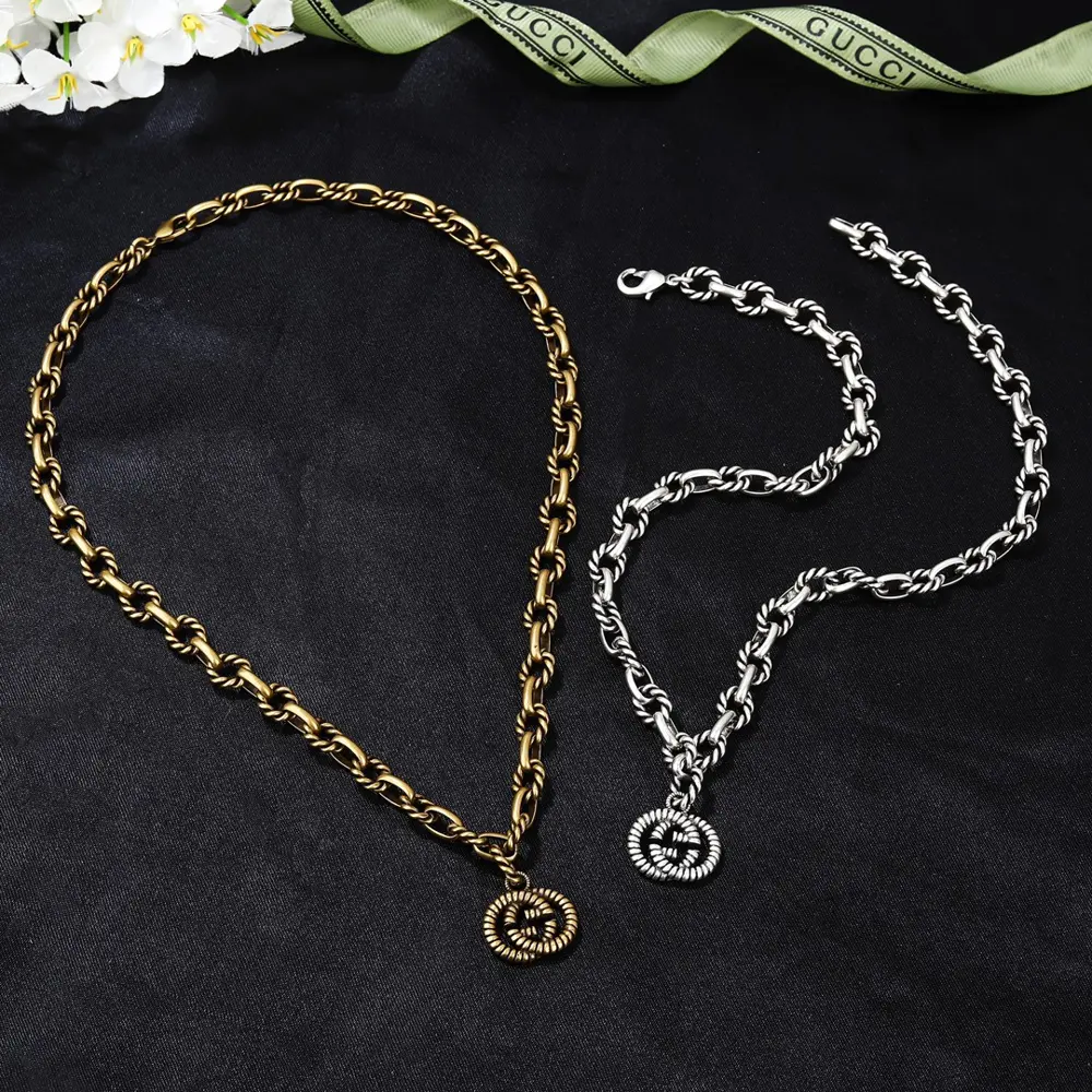 Gucci necklaces are on sale now. Double G necklaces are definitely in the style of Gucci