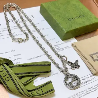 GucciThe latest Gucci necklace with a higher grade chain