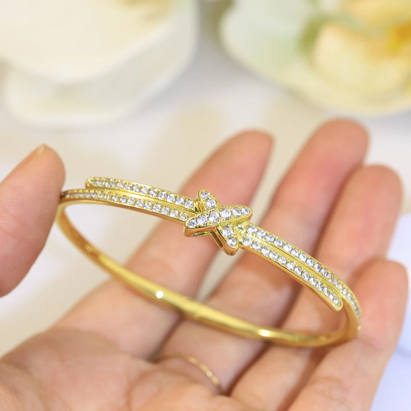 Chaumet cross bracelet
