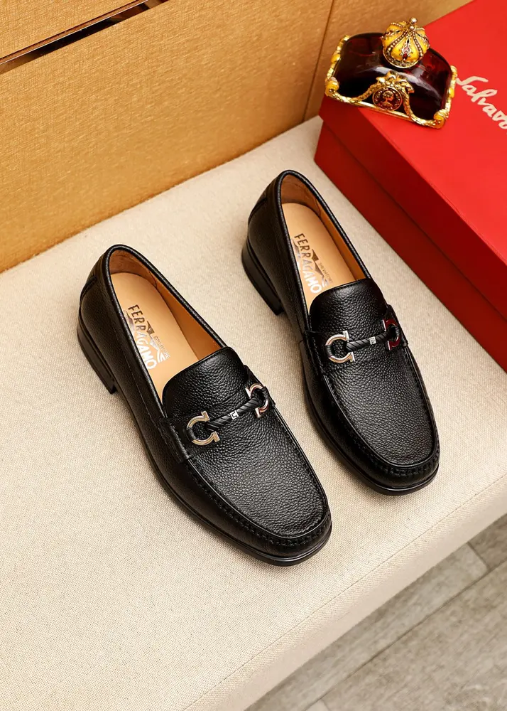 Salvatore Ferragamo casual leather shoes