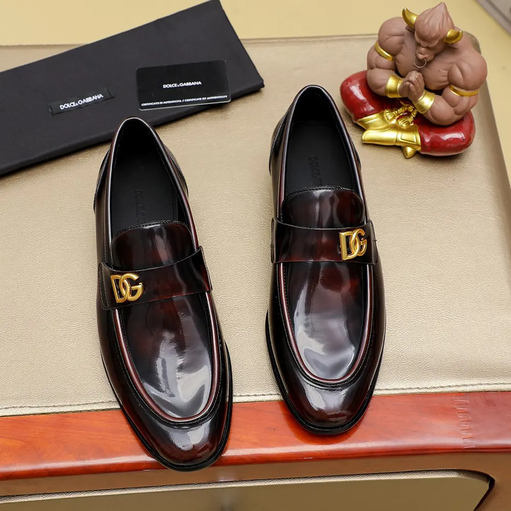 Dolce & Gabbana new men’s fashion casual slip-on shoes Official website original 1:1 mold