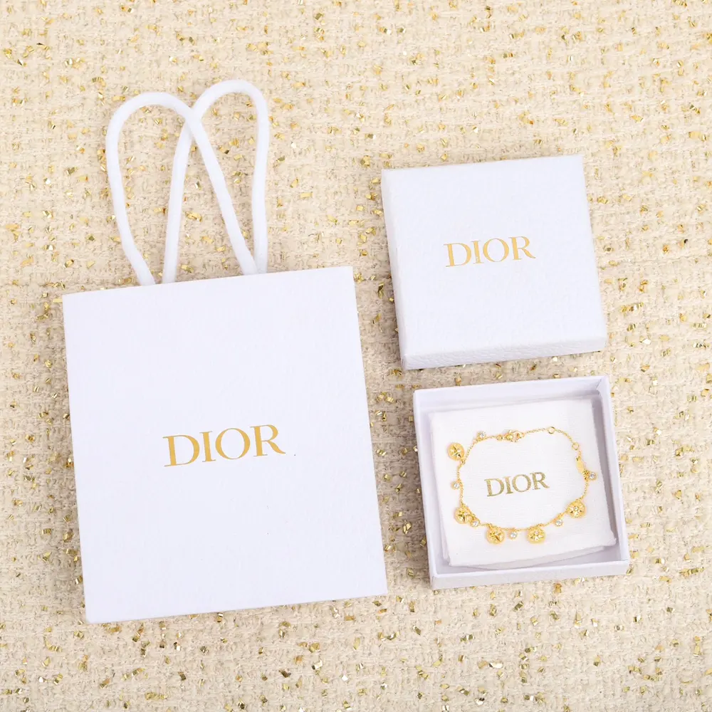[Dior Compass Rose Necklace] The new high-end jewelry Rose des Vents (Compass Gold White