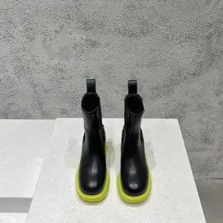 BOTTEGA VENETA new high-heeled thick-soled mid-calf boots