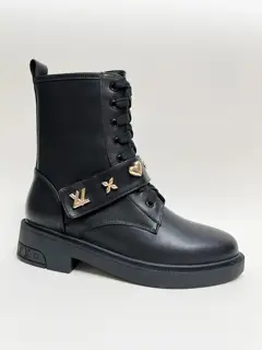Louis Vuitton mid-calf boots Citizen flat boots with smooth cowhide diamond pattern echoing
