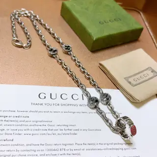 Gucci necklace 2024 latest chain with higher grade