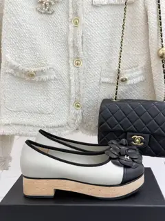Chanel Thick-soled Camellia Series Shoes