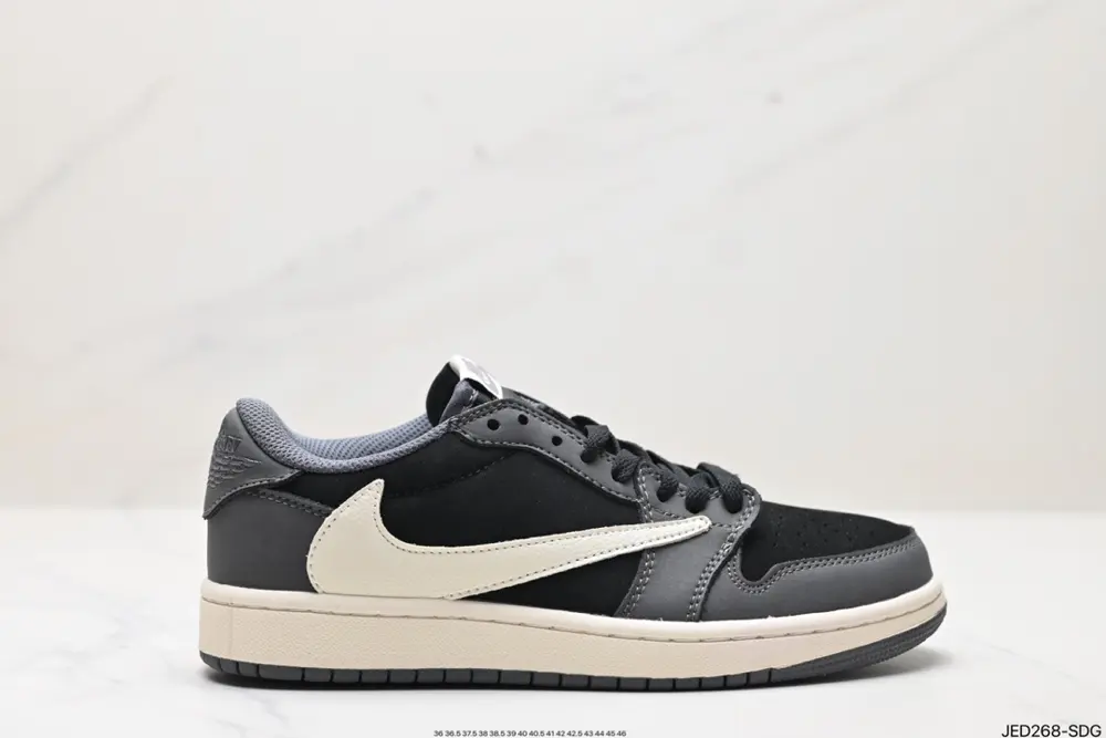 Nike AJ1 Travis Scott x Air Jordan 1 ” Reverse Mocha “AJ1 Joe 1 TS Lightning Joint Hook DM7866-753