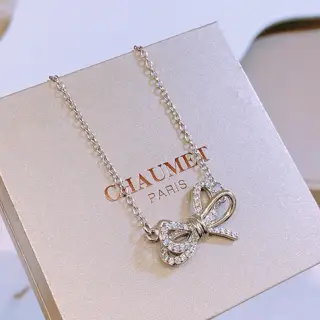 Chaumet Wave Honeycomb Necklace