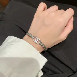 Chanel Double C diamond bracelet