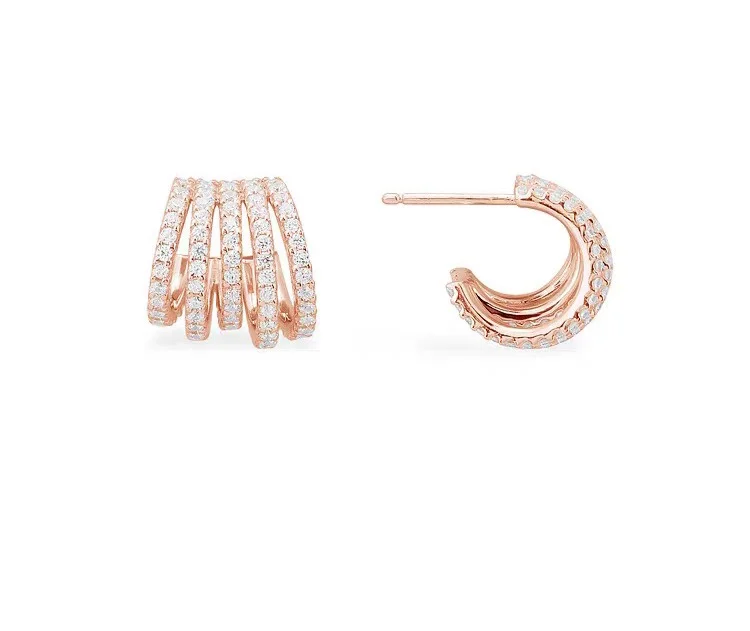 Apm monaco multi-hoop earrings for girls