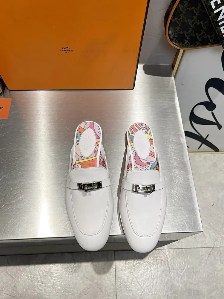 Hermès early spring new style half-slippers