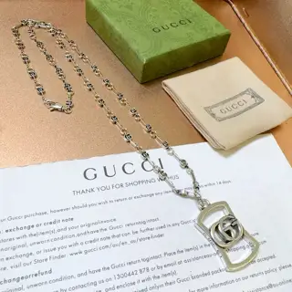 The latest Gucci necklace