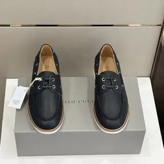 Brunello Cucinelli new tassel suede loafers