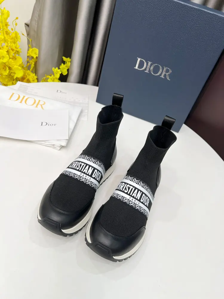 DIOR sock boots. Extremely comfortable. . Based on the classic dad shoe style