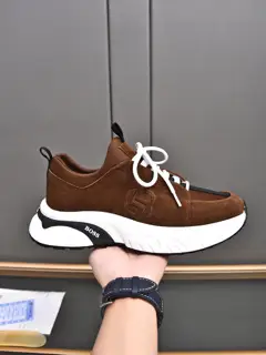 BOSS men’s casual sports shoes. The upper
