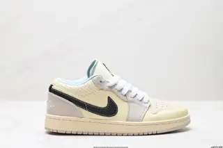 Nike Air Jordan 1 Low SE AJ1 low-top casual sneakers with official color matching HQ3437-101