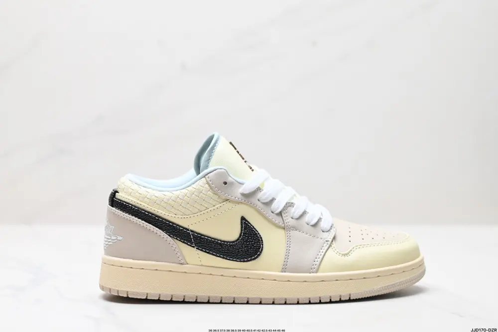 Nike Air Jordan 1 Low SE AJ1 low-top casual sneakers with official color matching HQ3437-101
