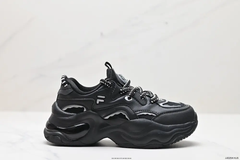 FILA T12W241302FOB dad style heightened retro neutral casual sports jogging shoes DMZ18436