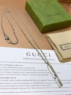 The latest Gucci necklace
