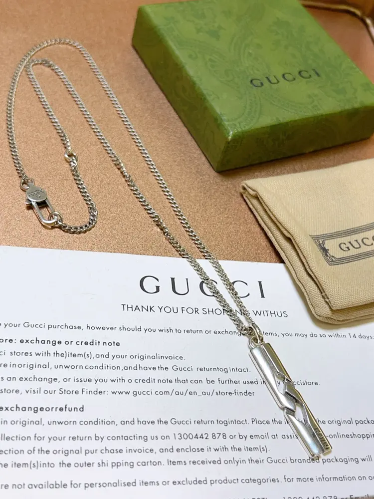 The latest Gucci necklace