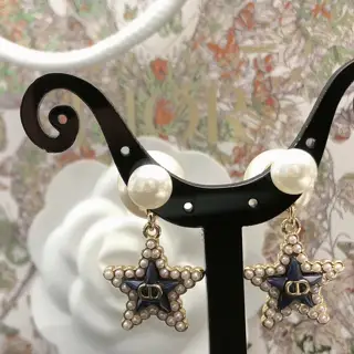 New DIOR star earrings