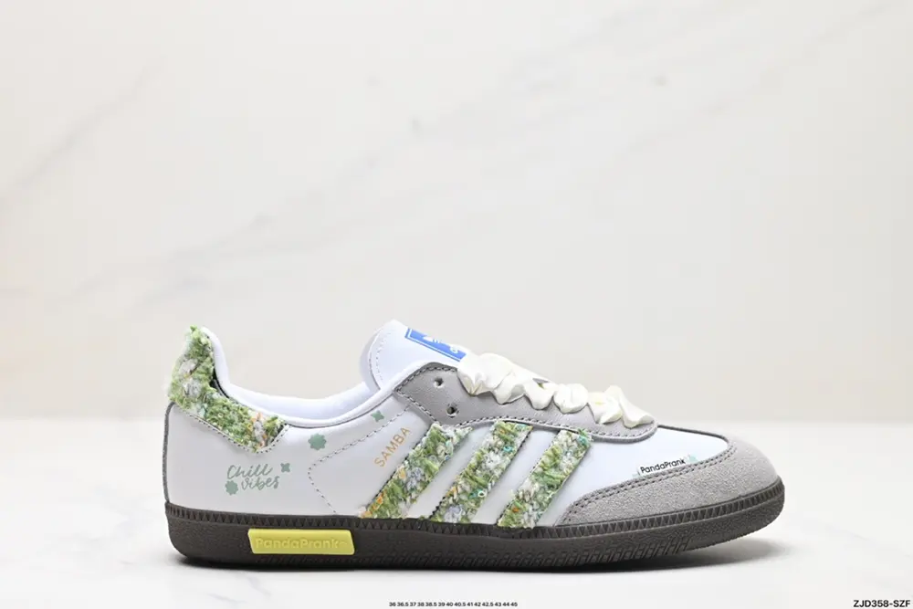 Adidas Originals Samba OG Samba Series Gentleman German Training Football Style All-match B75806