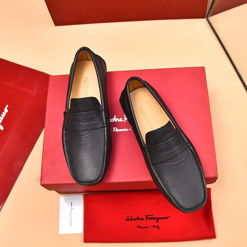 Salvatore Ferragamo casual leather shoes