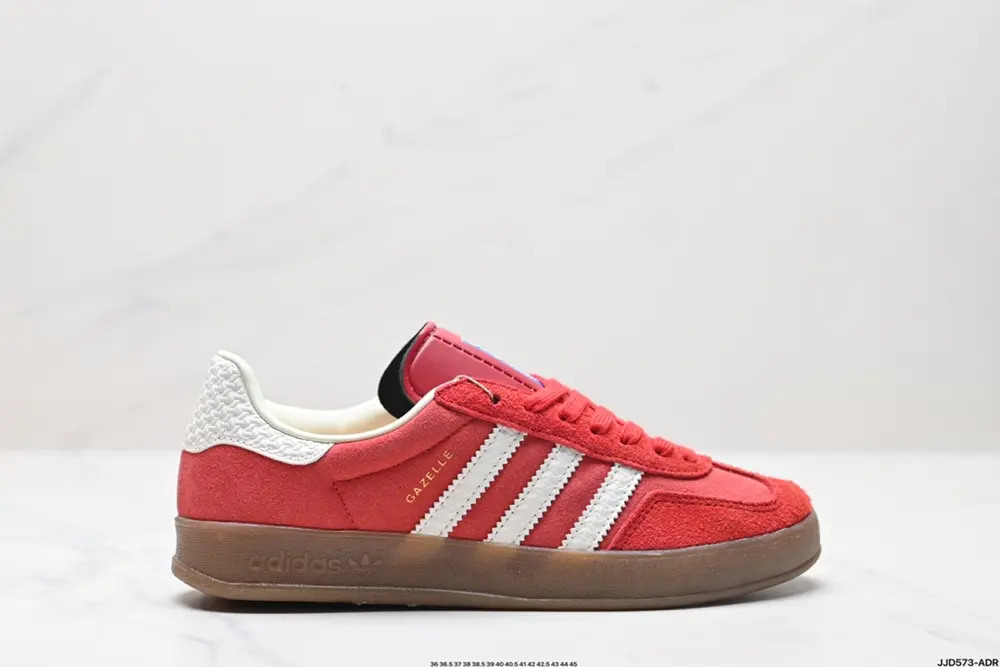 Adidas Originals Gazelle Indoor Trefoil Retro Anti-slip Wear-resistant Low-top Sneakers The HQ8718