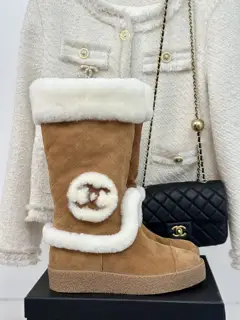 Chanel Double C Boots